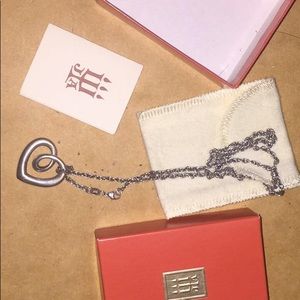 James Avery Loop Heart Necklace